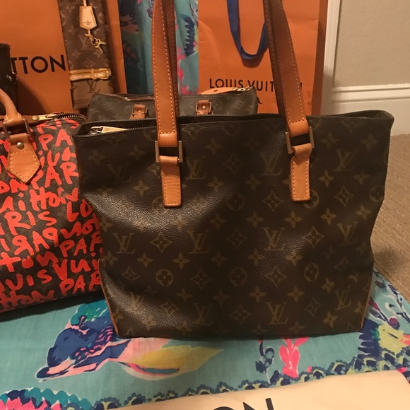 SOLD Authentic LV Cabas Piano - Picture 5 of 8